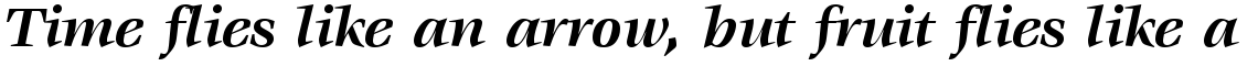 ITC Veljovic Bold Italic