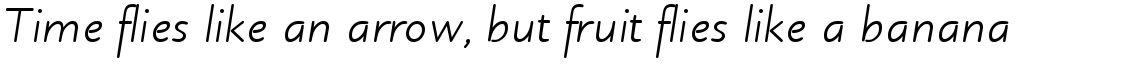 Julius Primary Italic
