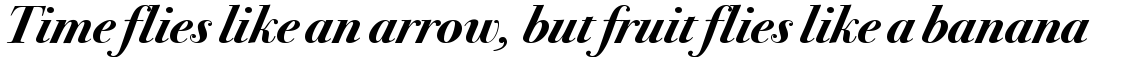 ITC Bodoni Seventytwo Bold Italic OsF