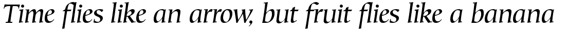Mariposa Book Italic
