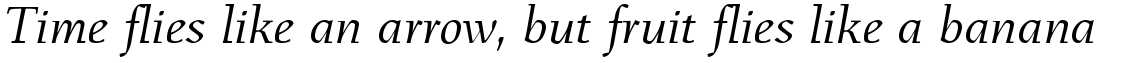 Menhart Italic