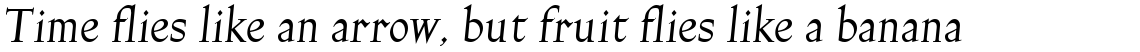 Gill Facia Italic