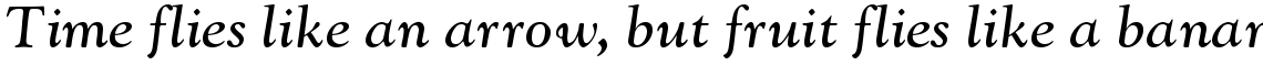 Monotype Goudy Catalogue Italic