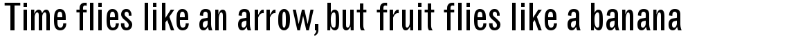 Monotype Grotesque Condensed