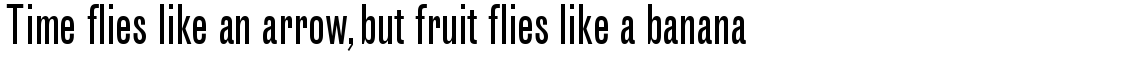 Monotype Grotesque Extra Condensed