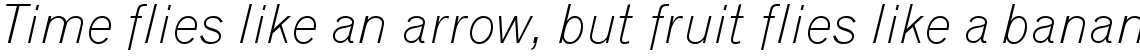 Monotype Grotesque Light Italic