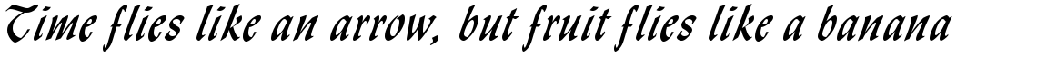 Monotype Lydian Cursive