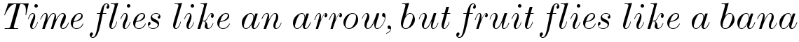 Monotype Modern Extended Italic