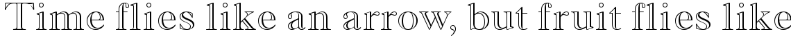 Monotype Old Style Bold Outline