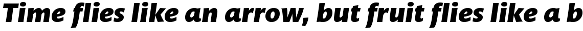 Mundo Sans Black Italic