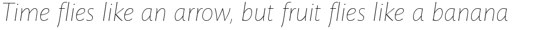 Mundo Sans Extra Light Italic