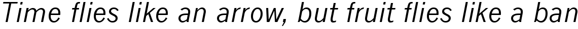 Monotype News Gothic Cyrillic Inclined