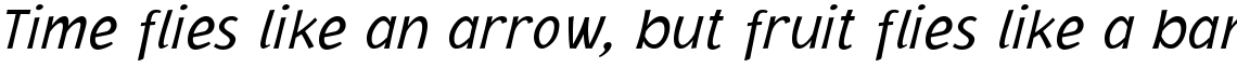 NIMX Jacoby Light Italic