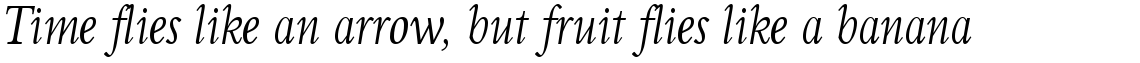Perrywood Light Condensed Italic