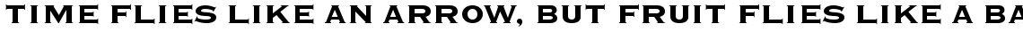 Plate Gothic Three Four Bold