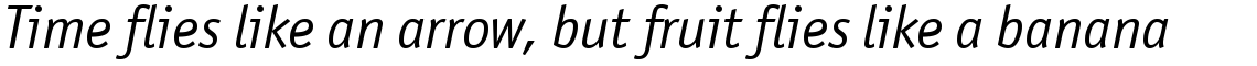 ITC Officina Sans Book Italic