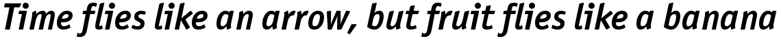 ITC Officina Sans Bold Italic