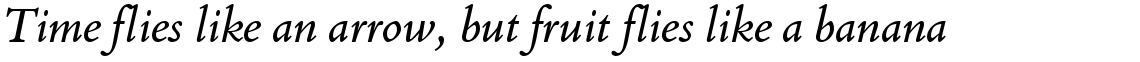Bembo Book Italic