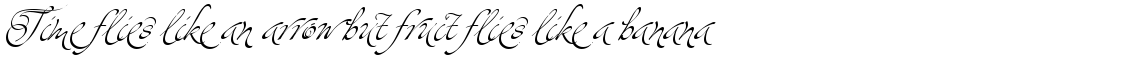 ITC Christoph's Quill Regular Swash