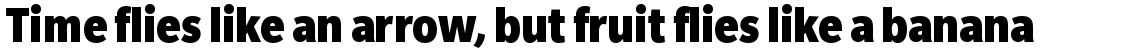 Slate Black Condensed