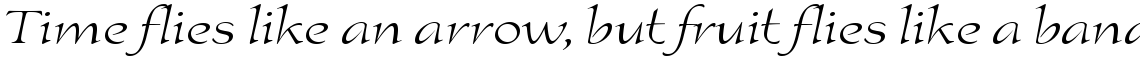 ITC Outpost Italic