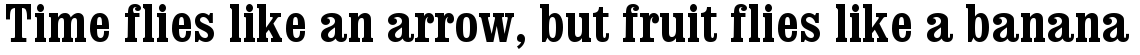 Monotype Clarendon Condensed