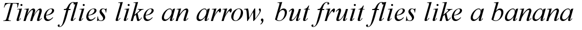 Times New Roman WGL Italic