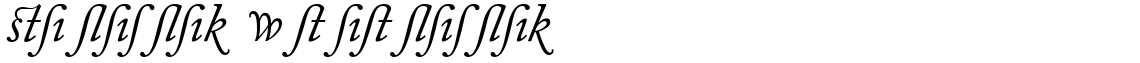 Adobe Caslon Italic