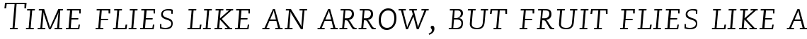PMN Caecilia 46 Light Italic SC