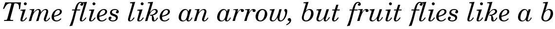 New Century Schoolbook Italic