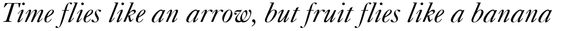 Caslon #540 Italic