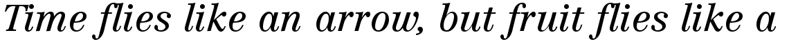 Linotype Centennial 56 Italic