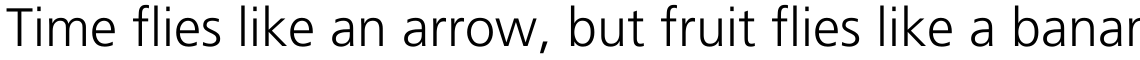Frutiger 45 Light