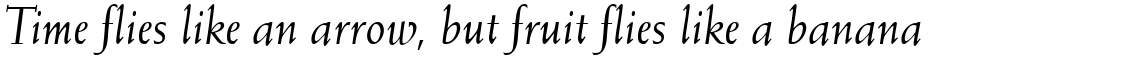 Weiss Italic