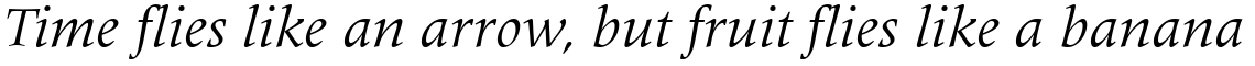 Meridien Italic
