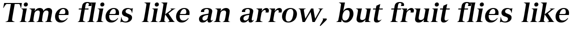 Versailles 76 Bold Italic