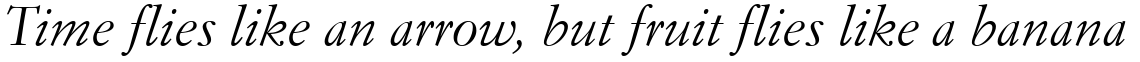 Simoncini Garamond Italic