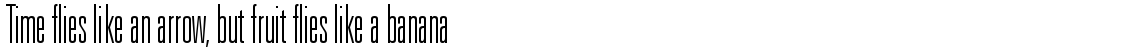 Univers 39 Thin Ultra Condensed