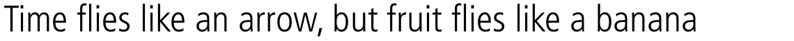 Frutiger 47 Light Condensed