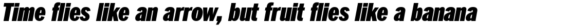 ITC Franklin Std Condensed Ultra Italic