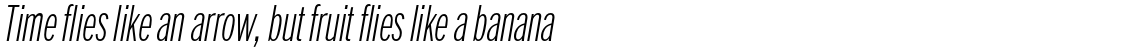 ITC Franklin Std Compressed Thin Italic