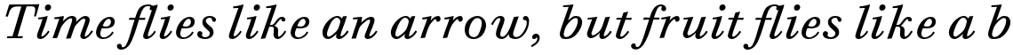 ITC Bodoni Six Pro Book Italic