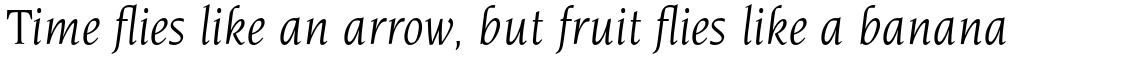 ITC Novarese Pro Book Italic