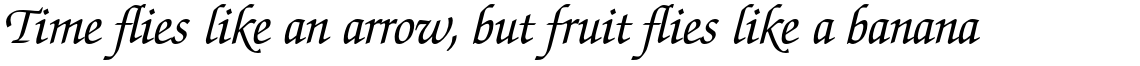 ITC Zapf Chancery Pro Italic