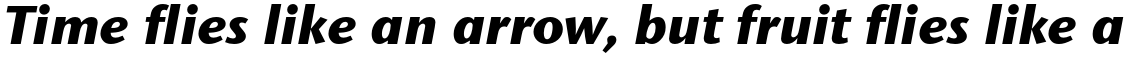 ITC Stone Humanist Pro Bold Italic
