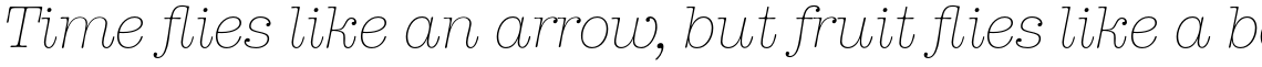 ITC American Typewriter Pro Light Italic