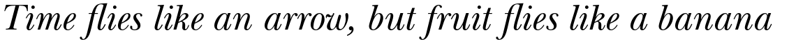 ITC New Baskerville Pro Italic