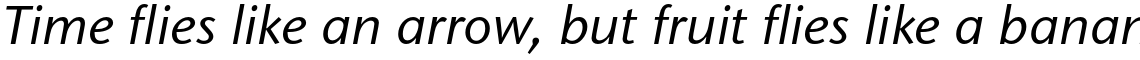 ITC Stone Sans Pro Medium Italic