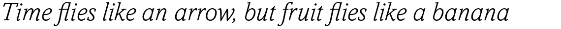 Amasis Pro Light Italic