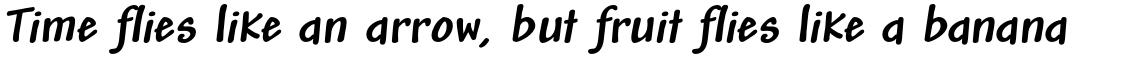 Andy Pro Bold Italic